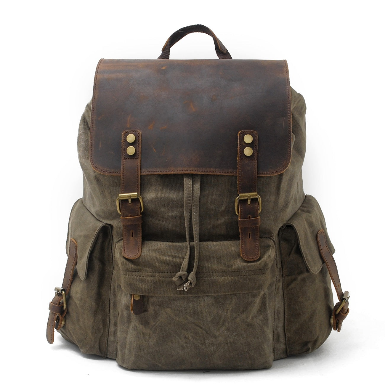 Waxed Canvas Backpack CB23