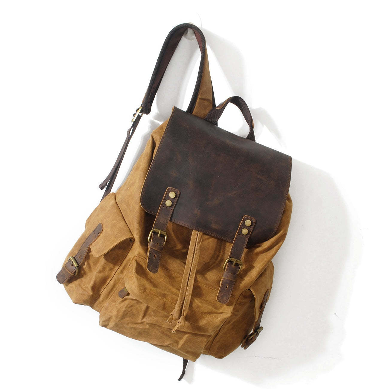 Waxed Canvas Backpack CB23