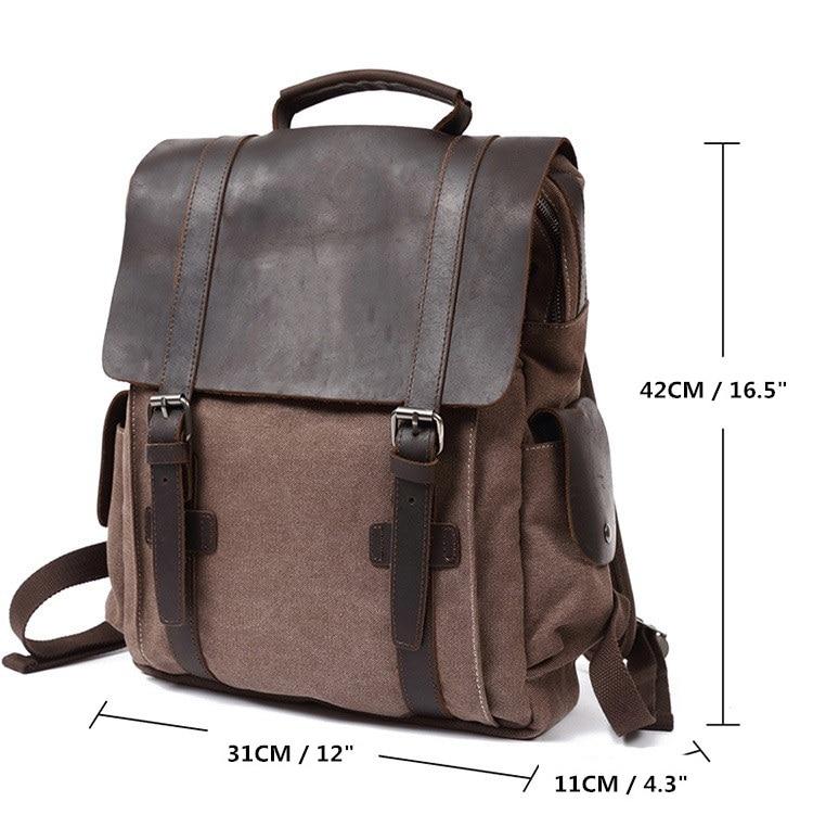 Small Canvas Backpack CB21-KKICO
