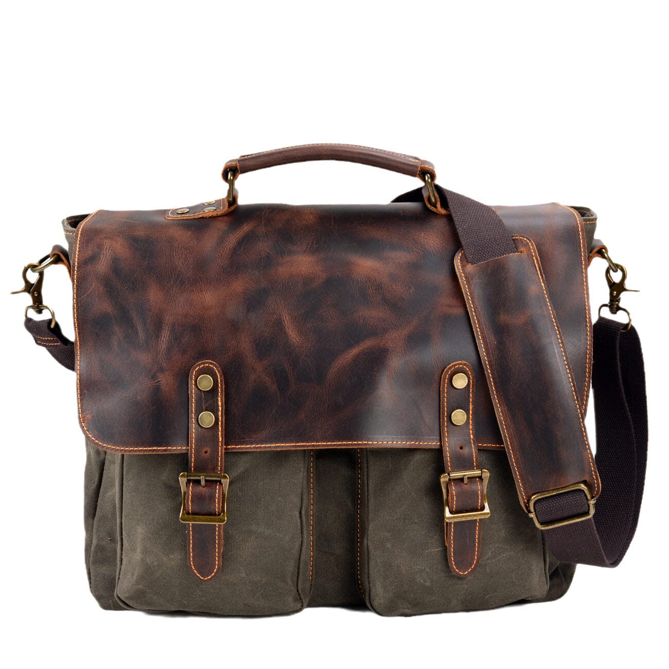 Vintage Canvas Messenger Bag CB26