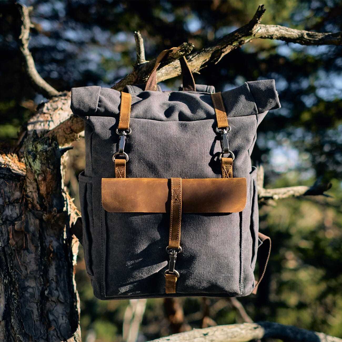 Retro Canvas Rucksack CB04-KKICO