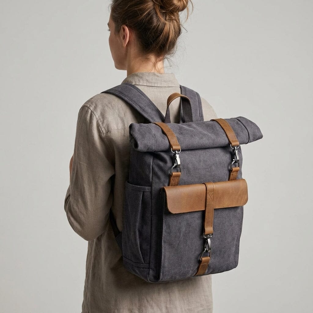 Retro Canvas Rucksack CB04-KKICO