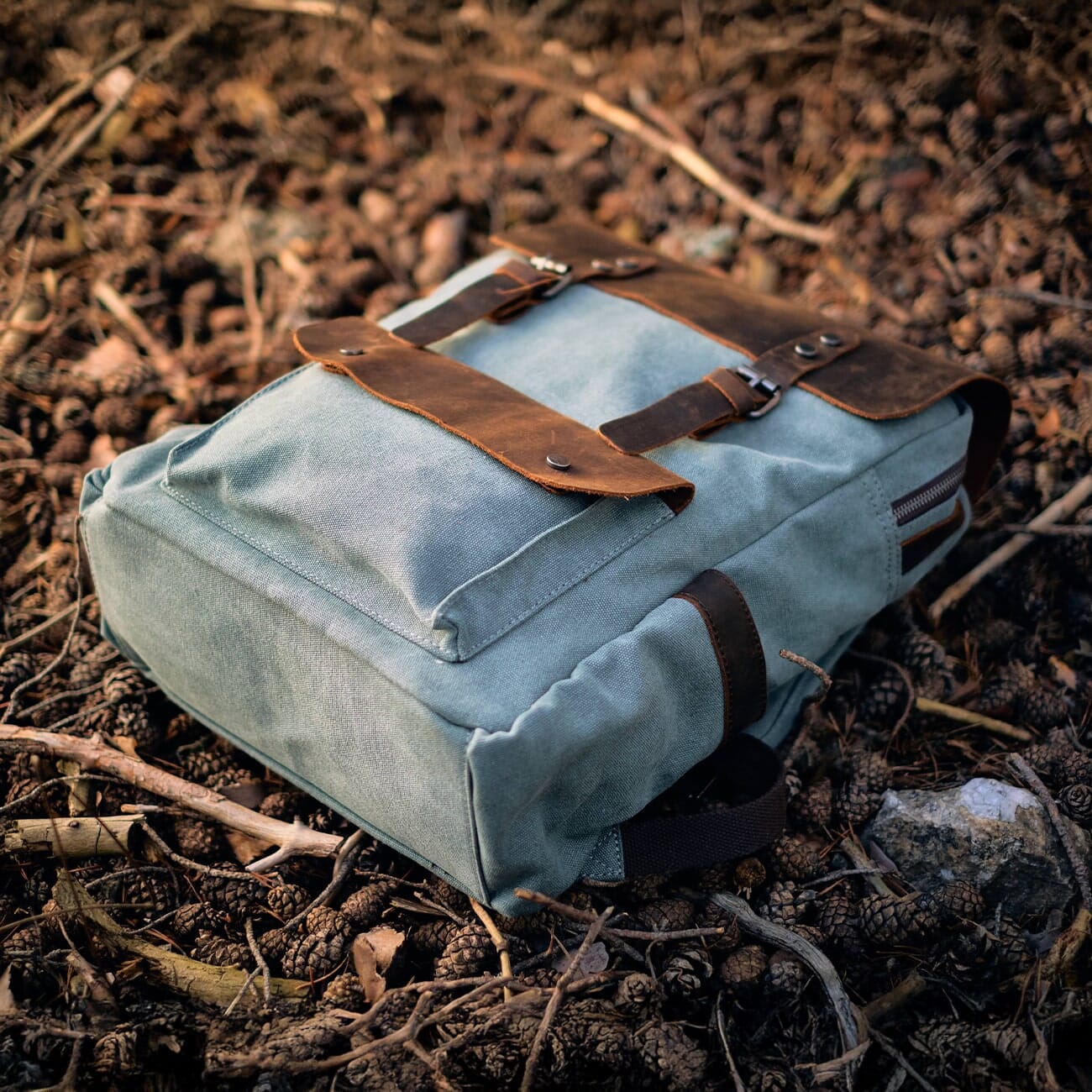 Vintage Canvas Backpack CB02-KKICO