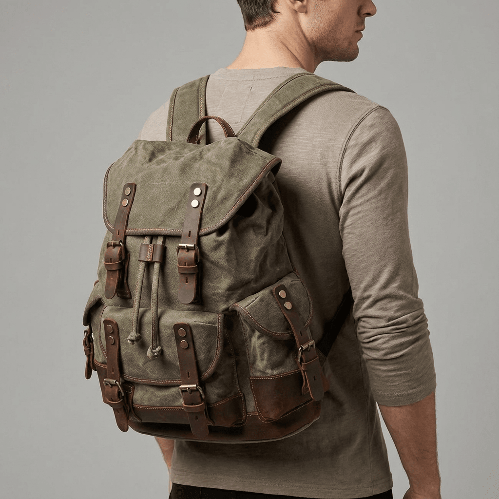 Canvas Hiking Backpack CB03-KKICO