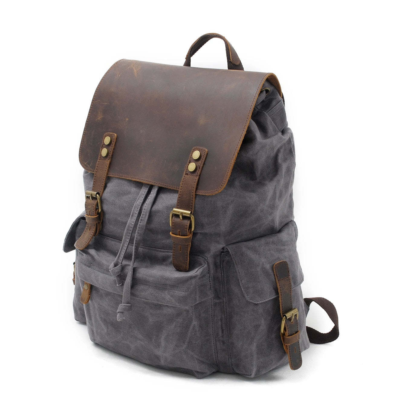 Waxed Canvas Backpack CB23