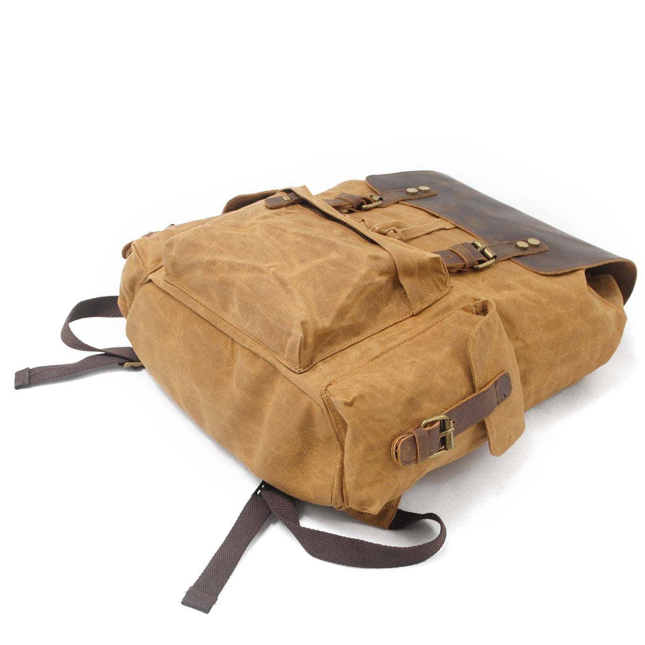 Waxed Canvas Backpack CB23