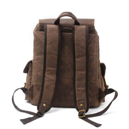 Waxed Canvas Backpack CB23
