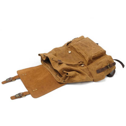 Waxed Canvas Backpack CB23