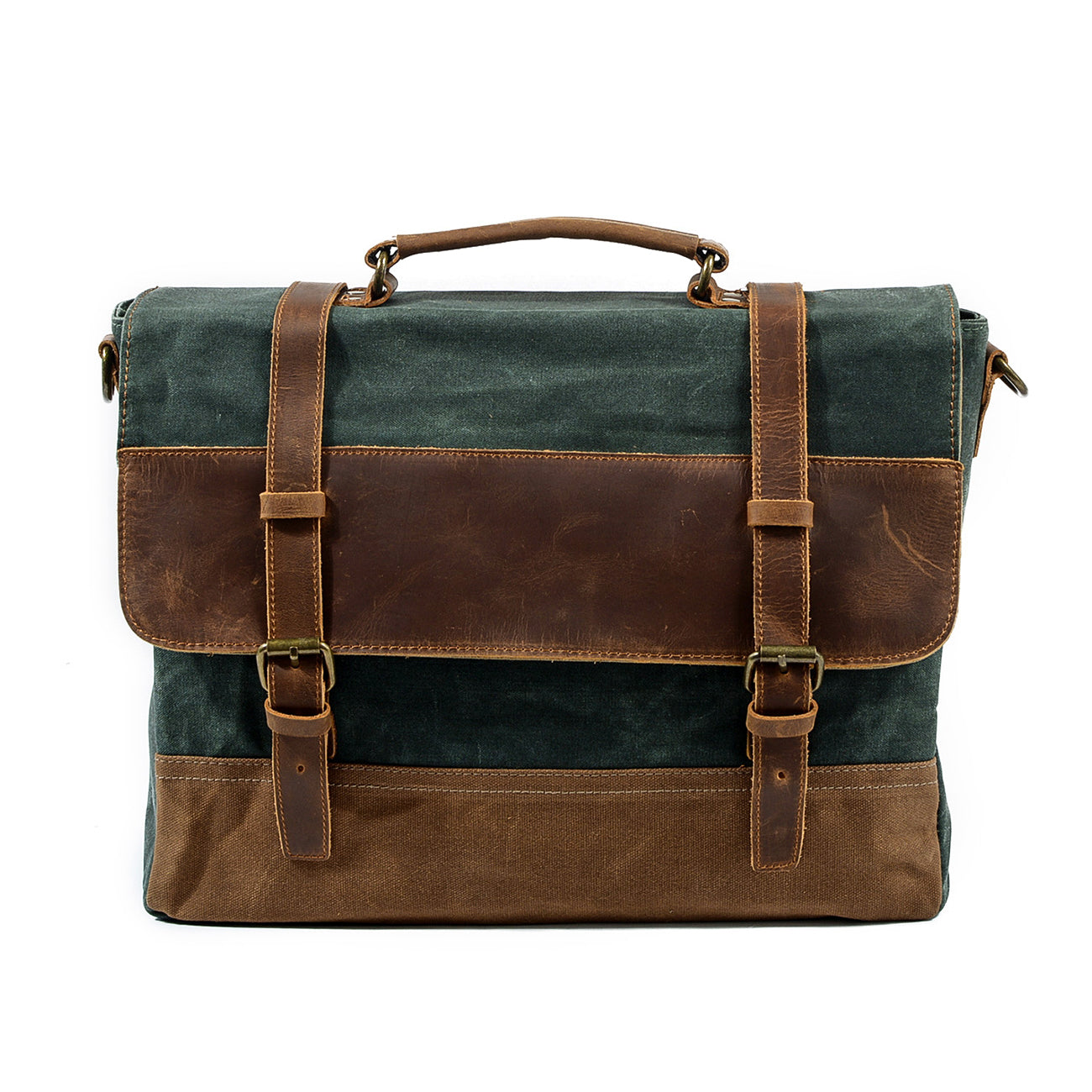 Waxed Canvas Messenger Bag CB17