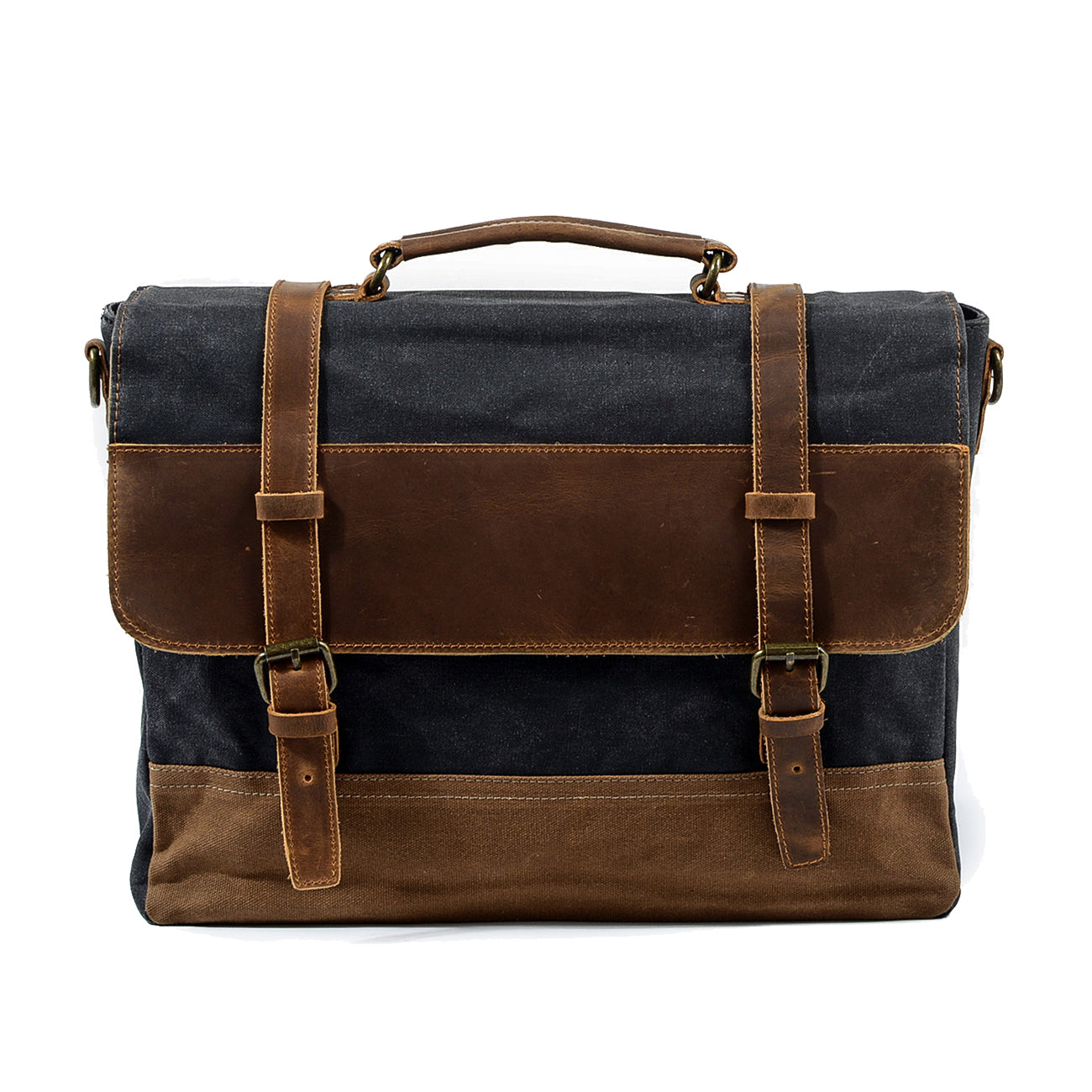 Waxed Canvas Messenger Bag CB17