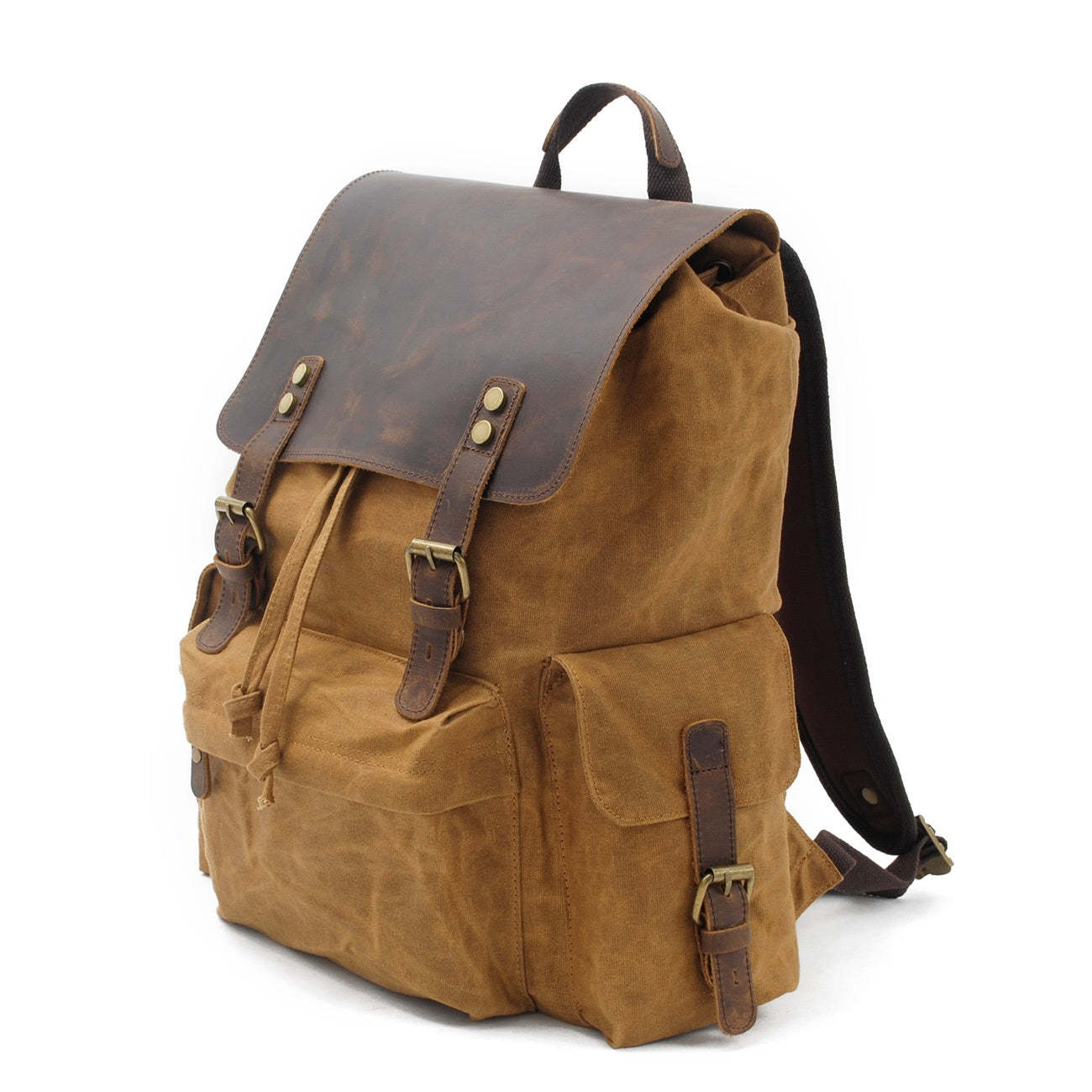 Waxed Canvas Backpack CB23