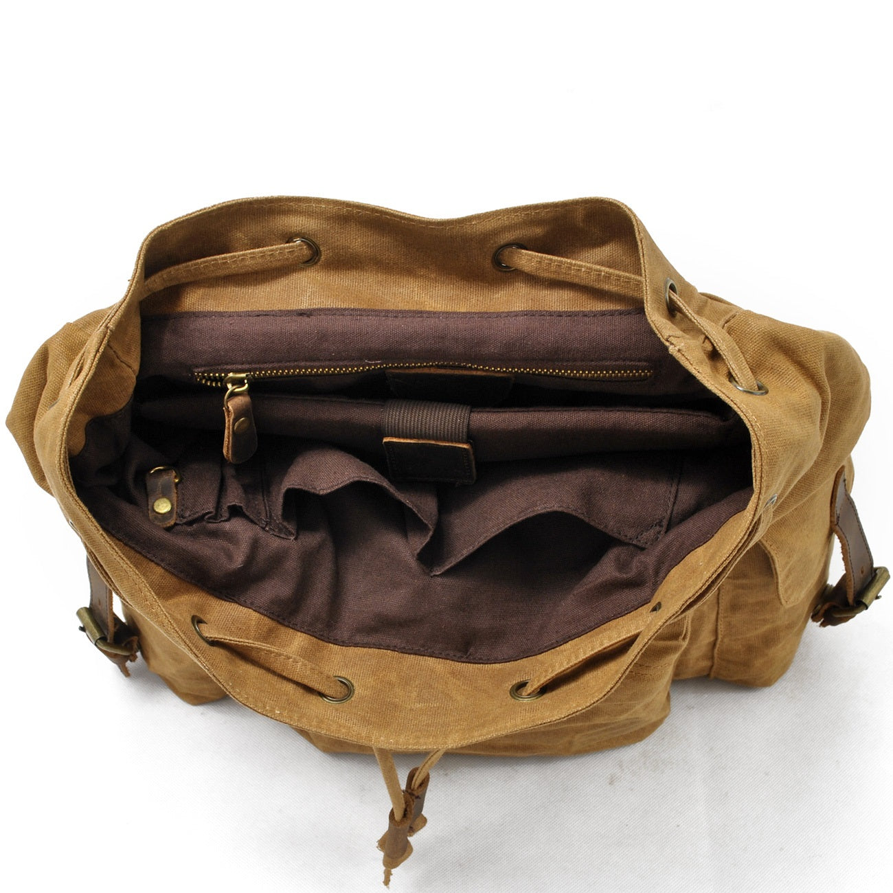 Waxed Canvas Backpack CB23