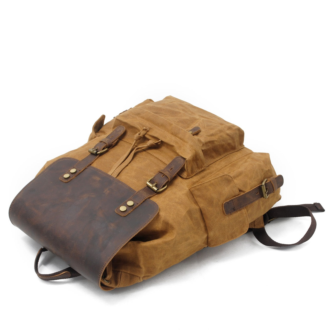Waxed Canvas Backpack CB23