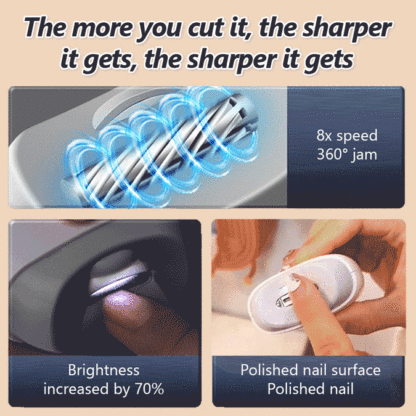 [A must-have for families with babies and elderly people] Electric nail grinder