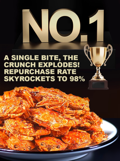 Buy 1 Get 1 Free Alaskan Snow Crab Ready-to-Eat Crispy Crab