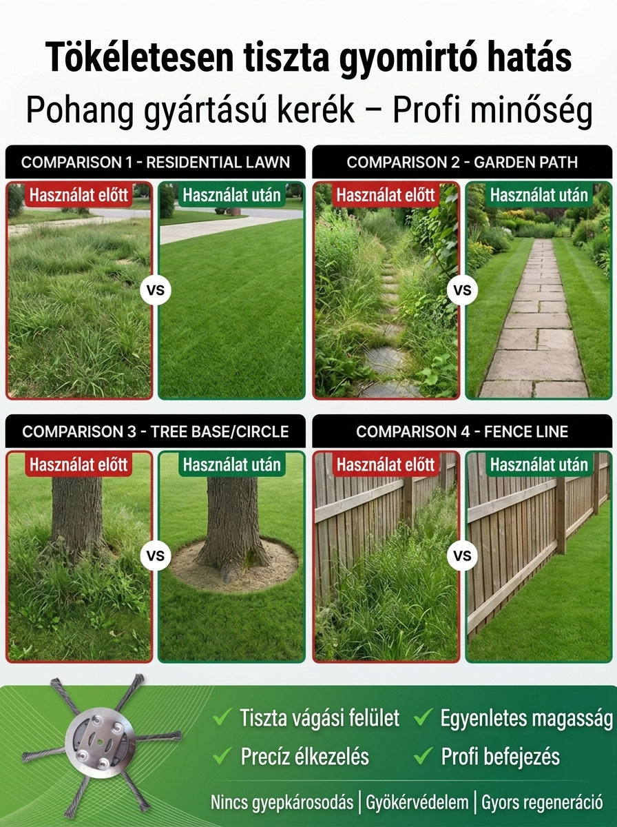 Kis lítium akkumulátoros acélszálas fűnyírófej fűnyíró tartozékok