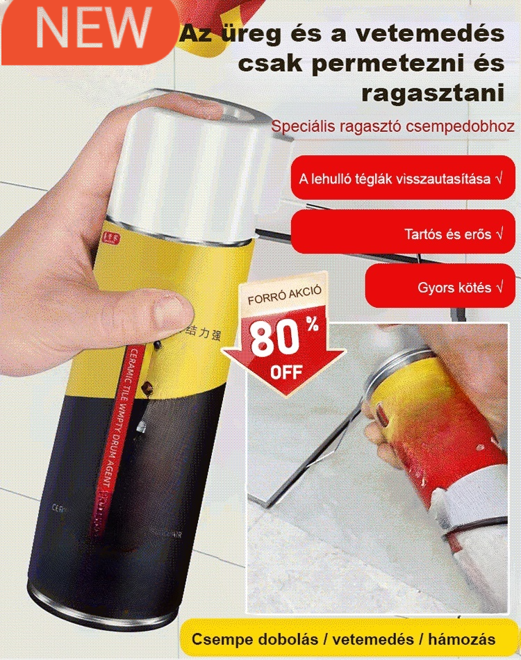 Csempe üregesedés elleni speciális ragasztó - egyedi megrendelés alapján