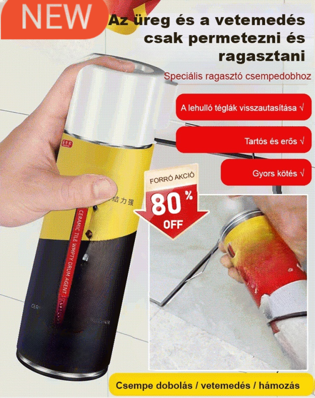 Csempe üregesedés elleni speciális ragasztó - egyedi megrendelés alapján