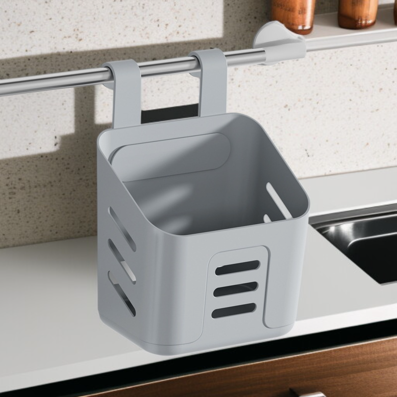 Függesztett műanyag tárolókosár konyhába