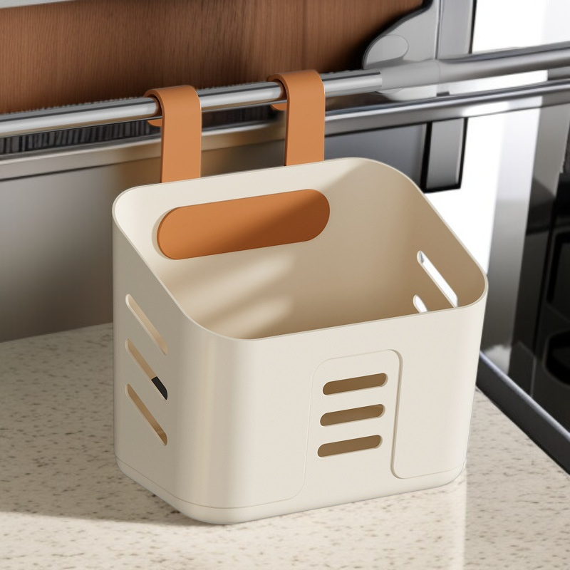 Függesztett műanyag tárolókosár konyhába