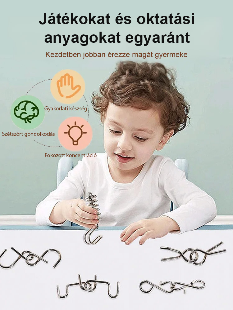 Intelligence Toys Nine Link Entriegelungsring