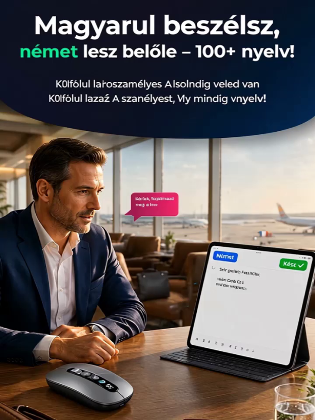 Automatikus gépelés és intelligens funkciók egyetlen egérben!