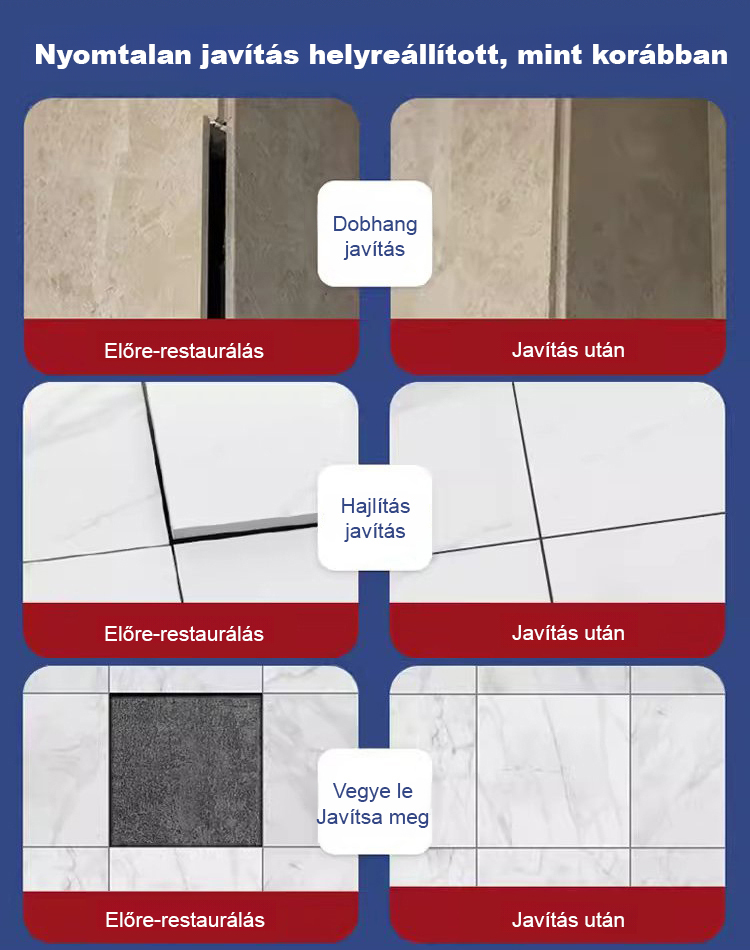 Csempe üregesedés elleni speciális ragasztó - egyedi megrendelés alapján