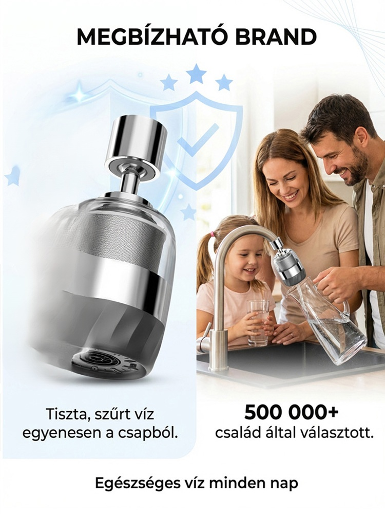 Víztisztító szűrő 【csere szűrőbetét】