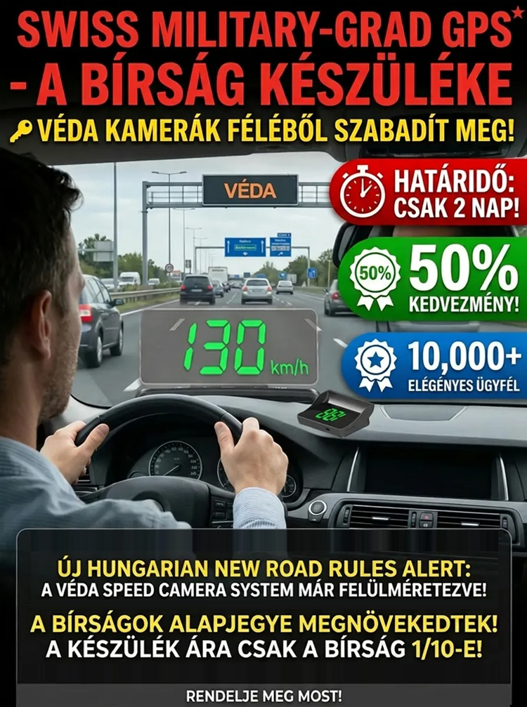 Fejfelirat kijelző (HUD) autós GPS digitális sebességmérő