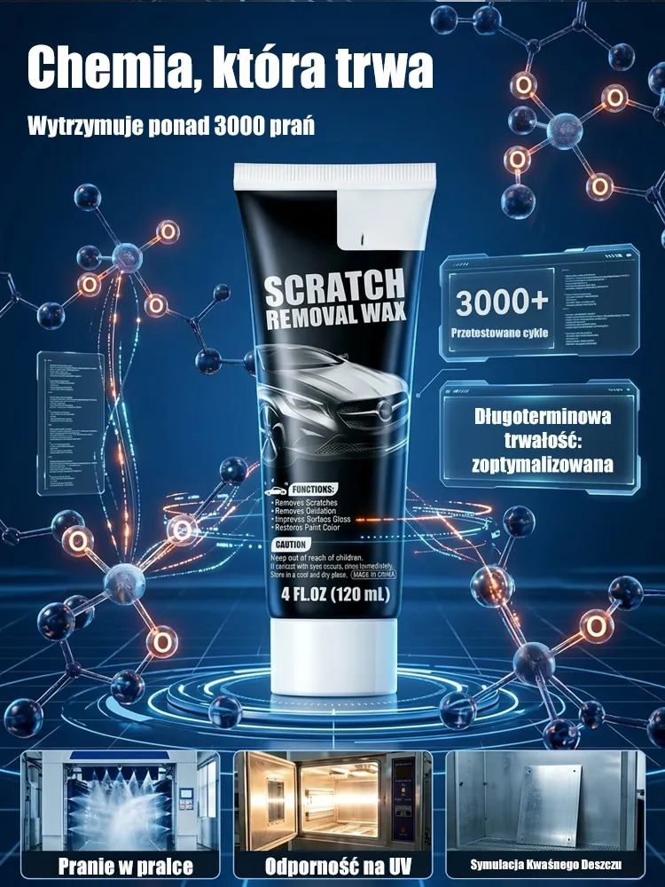 Głęboka Pasta do Usuwania Rys z Lakieru Samochodowego