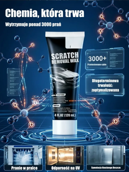 Głęboka Pasta do Usuwania Rys z Lakieru Samochodowego