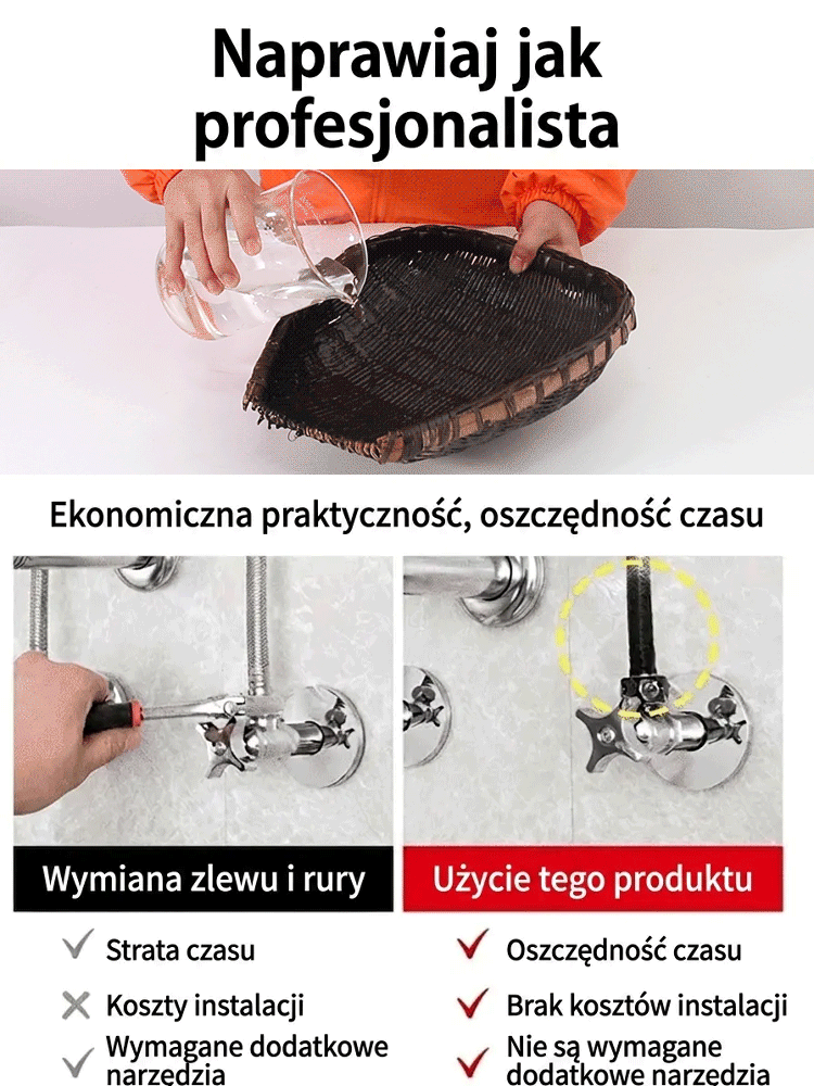 Profesjonalny Żel do Naprawy Pęknięć i Hydroizolacji 