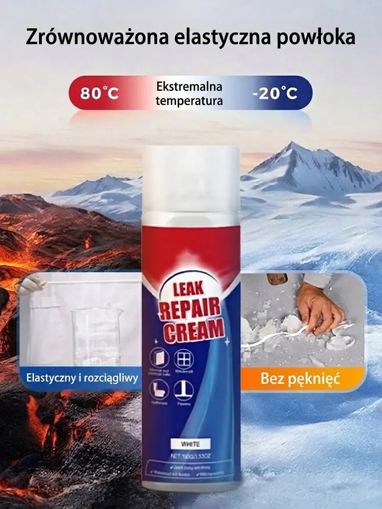 Profesjonalny Żel do Naprawy Pęknięć i Hydroizolacji 