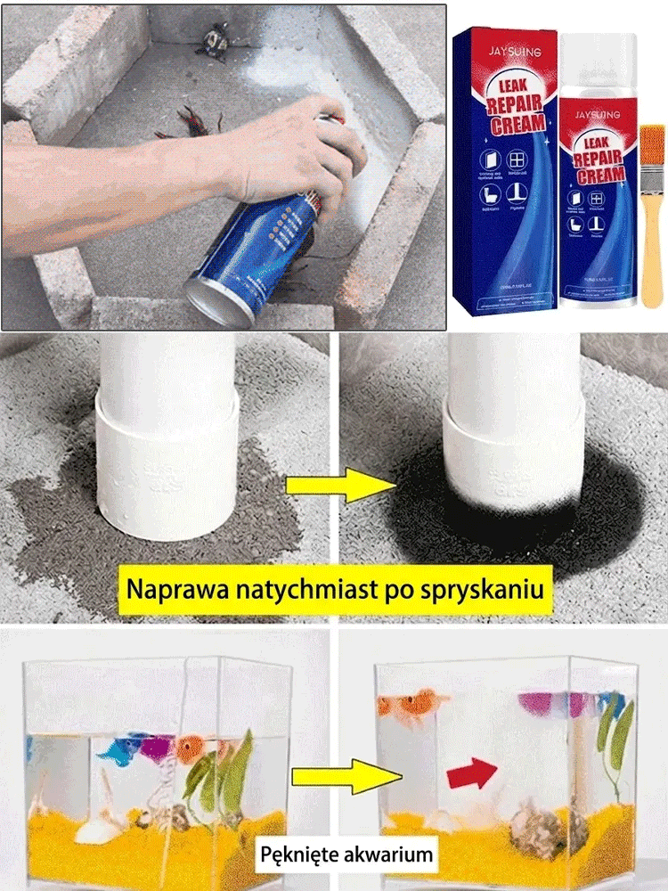 Profesjonalny Żel do Naprawy Pęknięć i Hydroizolacji 