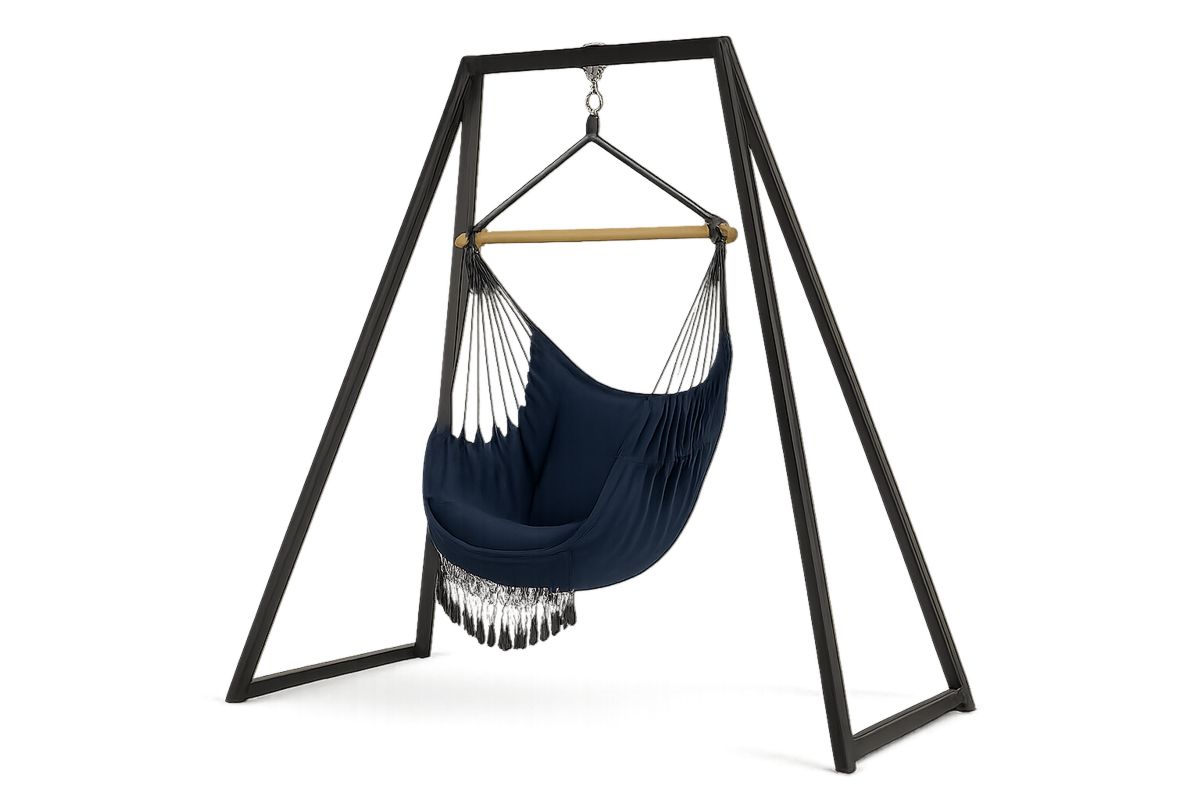 Metallinen Riipputuoli Tummansininen Puuvilla-Verdeharmonia