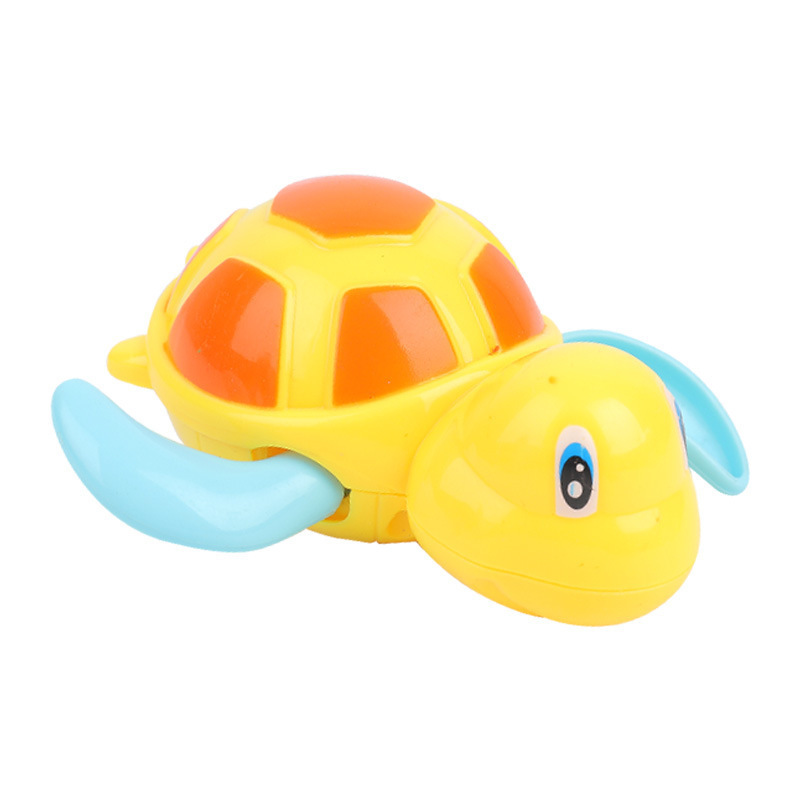 Children's bath time fun water play turtle toy for kids and babies, wind-up turtle toy for the bathroom and swimming pool.