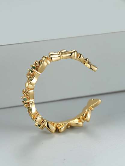 Butterfly Decor Cuff Ring