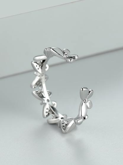 Butterfly Decor Cuff Ring