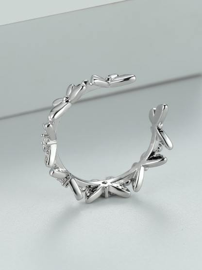 Butterfly Decor Cuff Ring