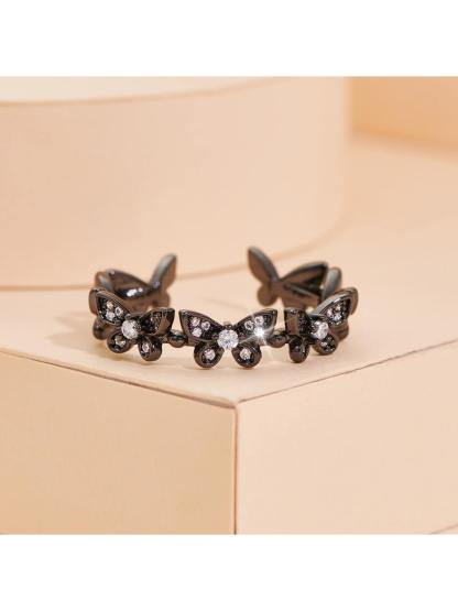 Butterfly Decor Cuff Ring