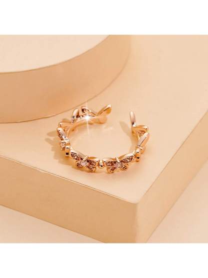 Butterfly Decor Cuff Ring