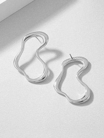 Structured Stud Earrings