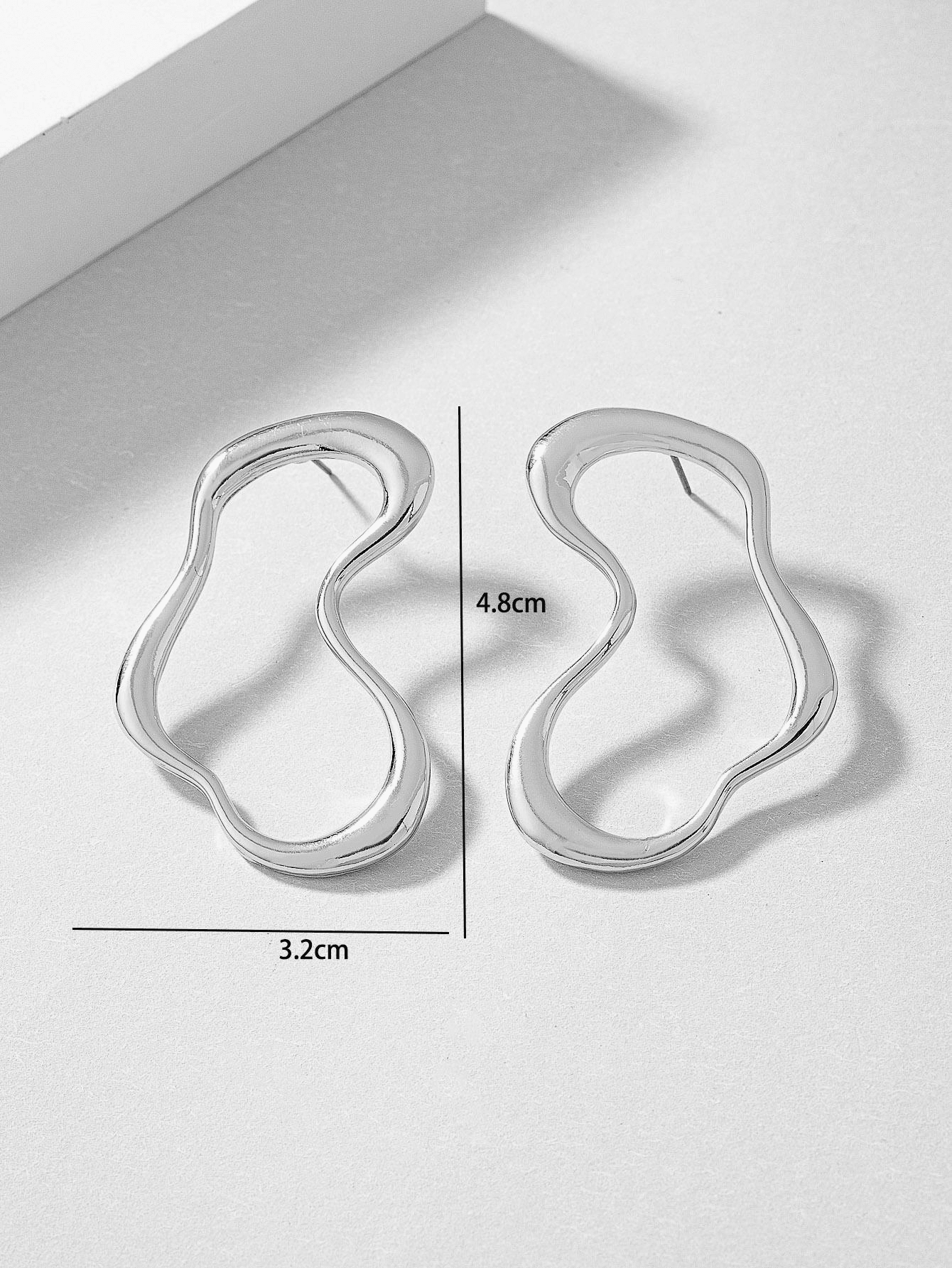 Structured Stud Earrings