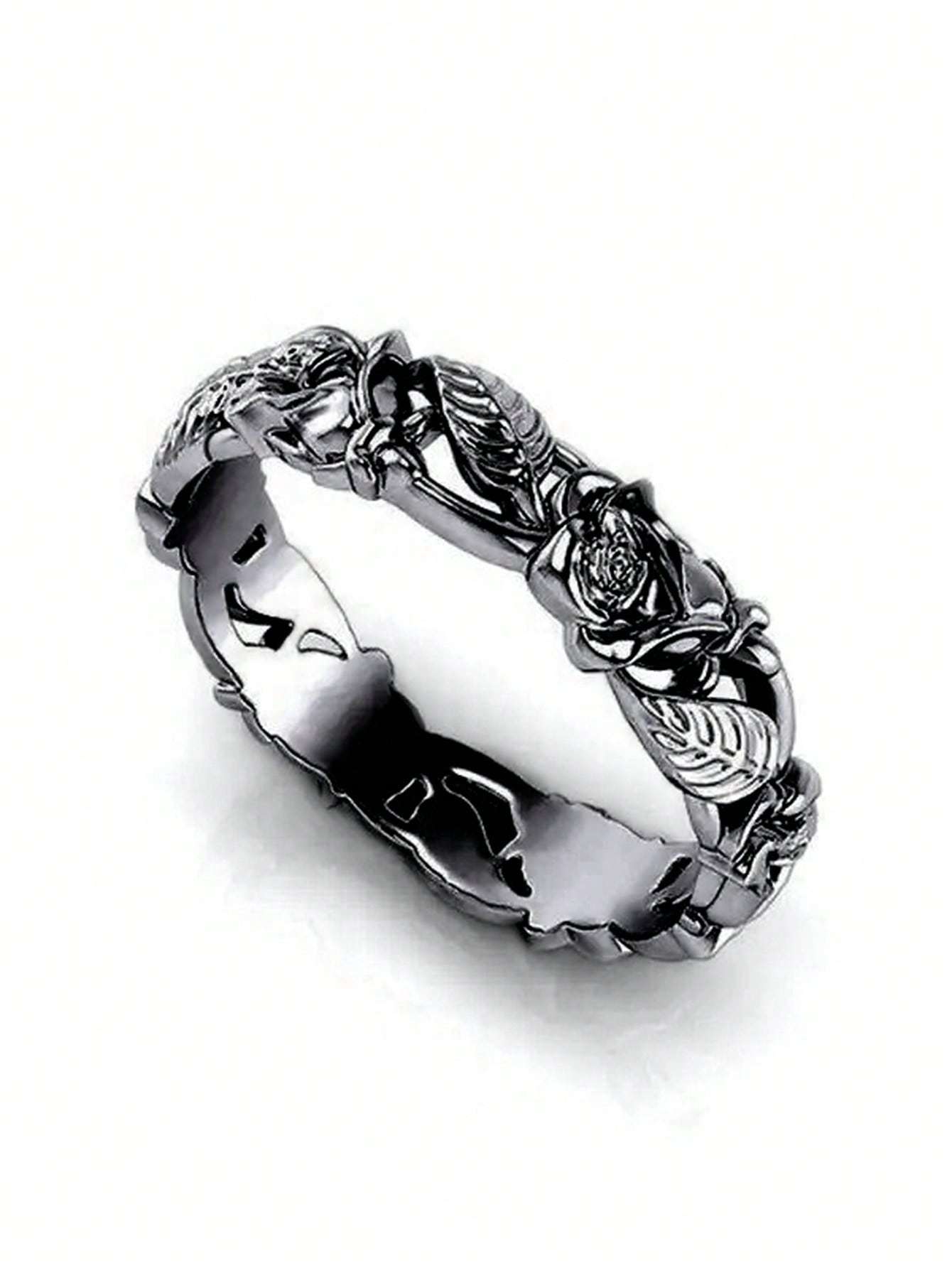 1 PC Elegant Flower Ring For Women