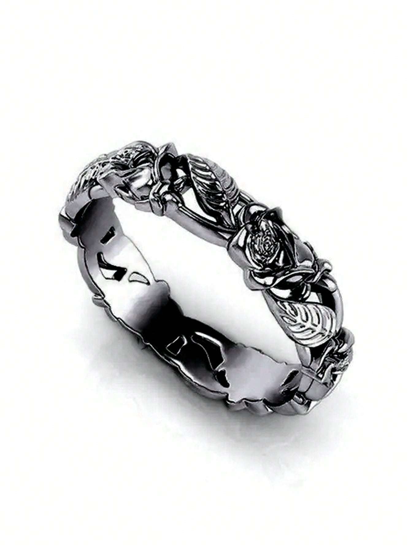 1 PC Elegant Flower Ring For Women