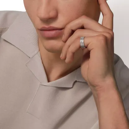 LOVE UNLIMITED RING, WHITE GOLD