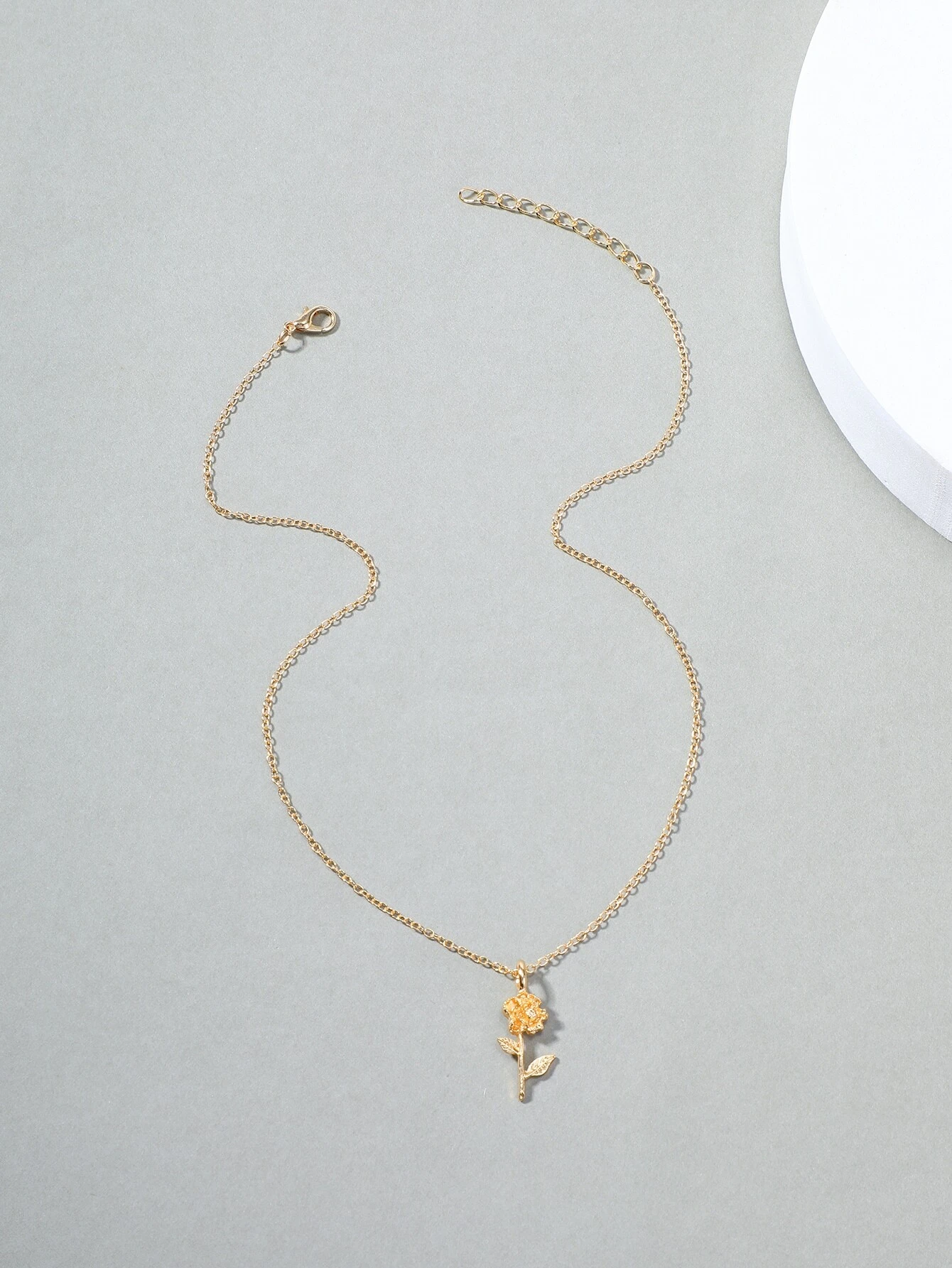 Flower Charm Necklace