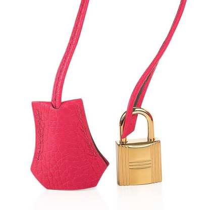 Birkin 30 Bag Rose Extreme Clemence Leather with Gold Hardware