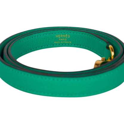 Kelly Retourne 25 Bag Menthe Togo Gold Hardware New w/Box