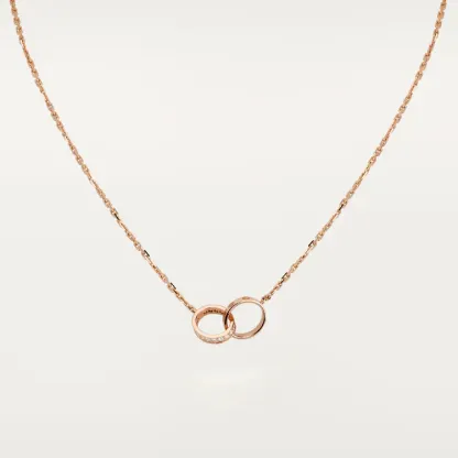 LOVE NECKLACE, DIAMONDS
